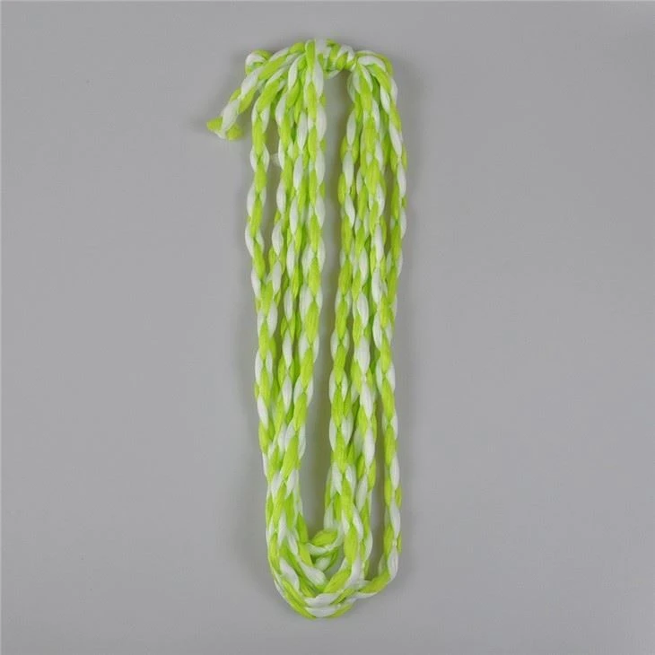 Customized Green-White 4 Ply Polyester Microfiber Yarn Mop
